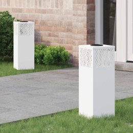 SŁONECZNA LED LAMPA NA ŚCIEŻKĘ 2 PCS BIAŁY