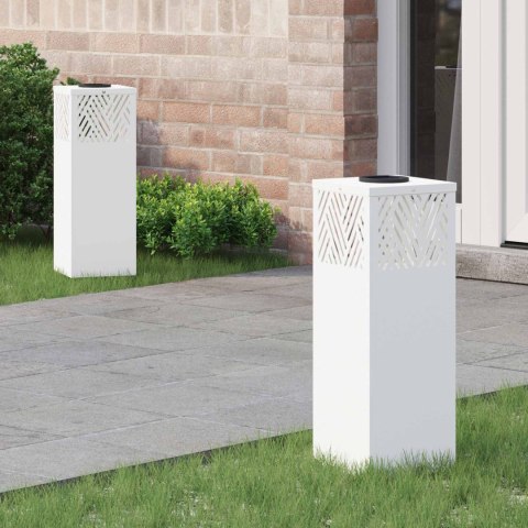 SŁONECZNA LED LAMPA NA ŚCIEŻKĘ 2 PCS BIAŁY