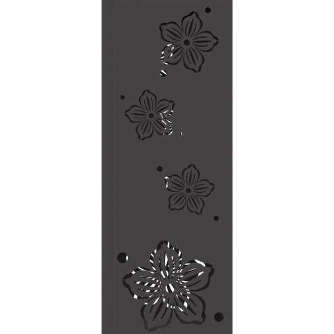 SŁONECZNA LED LAMPA NA ŚCIEŻKĘ 2 PCS CZARNY