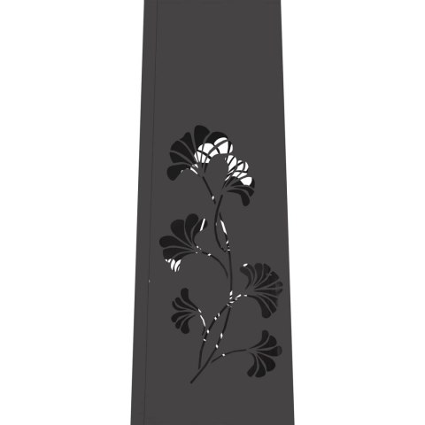 SŁONECZNA LED LAMPA NA ŚCIEŻKĘ 2 PCS CZARNY