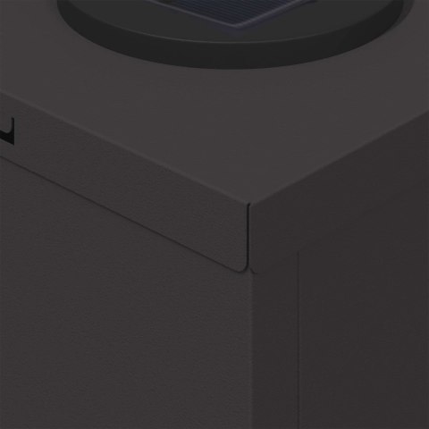 SŁONECZNA LED LAMPA NA ŚCIEŻKĘ 2 PCS CZARNY