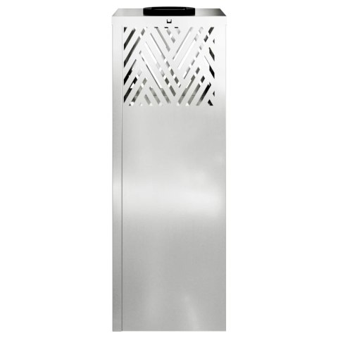 SŁONECZNA LED LAMPA NA ŚCIEŻKĘ 2 PCS SREBRNY GALWANIZOWANY