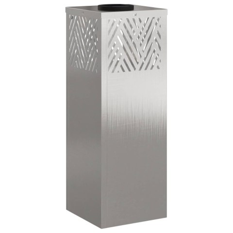 SŁONECZNA LED LAMPA NA ŚCIEŻKĘ 2 PCS SREBRNY STAL NIERDZEWNA