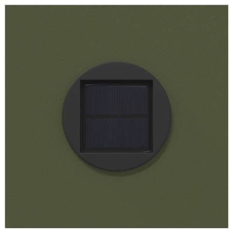 SŁONECZNA LED LAMPA NA ŚCIEŻKĘ 2 PCS ZIELONY OLIWKOWY