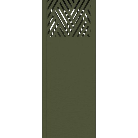 SŁONECZNA LED LAMPA NA ŚCIEŻKĘ 2 PCS ZIELONY OLIWKOWY