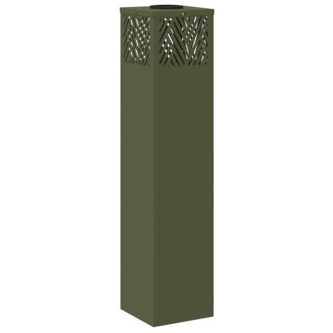 SŁONECZNA LED LAMPA NA ŚCIEŻKĘ 2 PCS ZIELONY OLIWKOWY