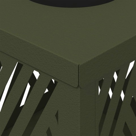 SŁONECZNA LED LAMPA NA ŚCIEŻKĘ 2 PCS ZIELONY OLIWKOWY