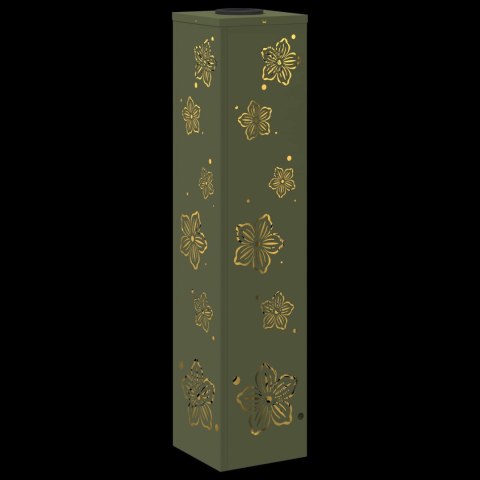 SŁONECZNA LED LAMPA NA ŚCIEŻKĘ 2 PCS ZIELONY OLIWKOWY