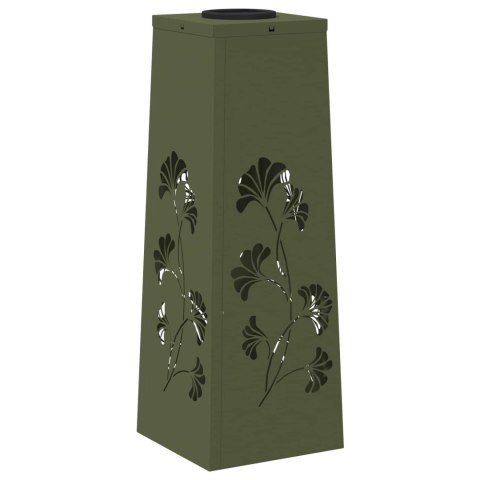 SŁONECZNA LED LAMPA NA ŚCIEŻKĘ 2 PCS ZIELONY OLIWKOWY