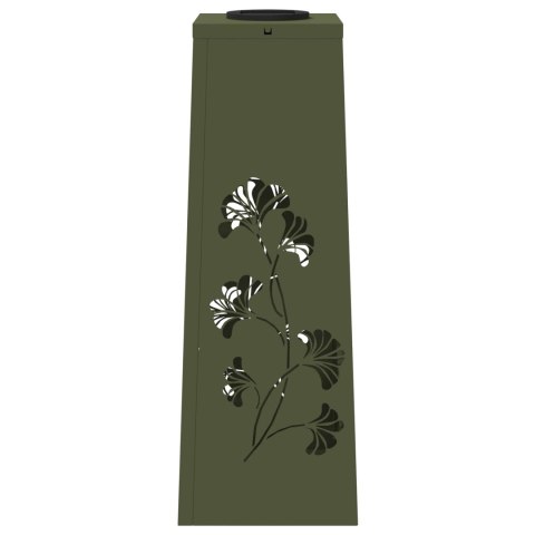 SŁONECZNA LED LAMPA NA ŚCIEŻKĘ 2 PCS ZIELONY OLIWKOWY