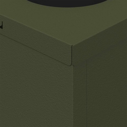 SŁONECZNA LED LAMPA NA ŚCIEŻKĘ 2 PCS ZIELONY OLIWKOWY