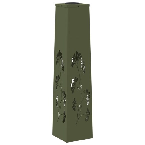 SŁONECZNA LED LAMPA NA ŚCIEŻKĘ 2 PCS ZIELONY OLIWKOWY