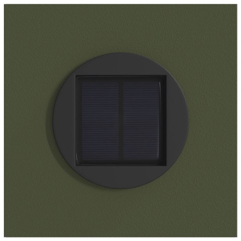 SŁONECZNA LED LAMPA NA ŚCIEŻKĘ 2 PCS ZIELONY OLIWKOWY