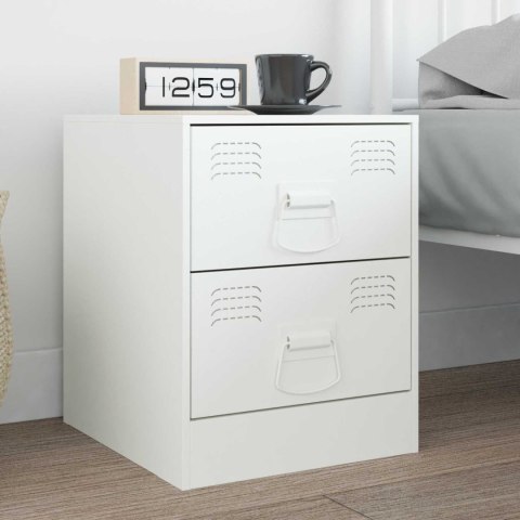 UCHWYTY DO SZAFEK 12 PCS BIAŁY 85X 45MM METAL