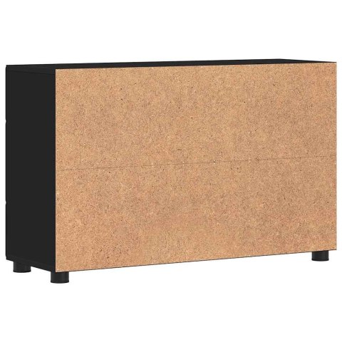 SZAFKA KOMODA CZARNY 88,5X30,5X55,5CM