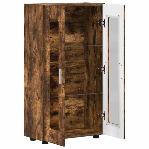 SZAFKA KOMODA DĄB WĘDZONY 55,5X29X103CM