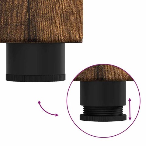 SZAFKA KOMODA DĄB WĘDZONY 55,5X29X103CM