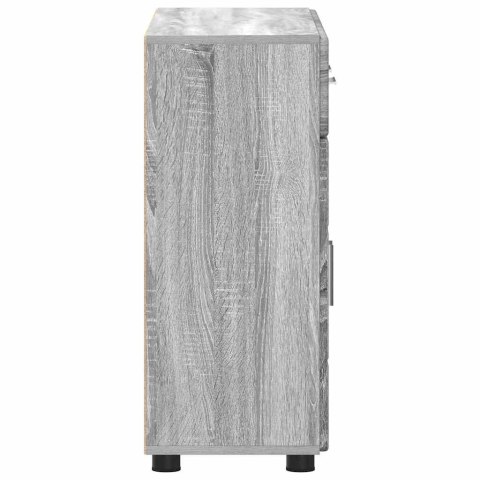 SZAFKA KOMODA SZARY SONOMA 88,5X30,5X73CM