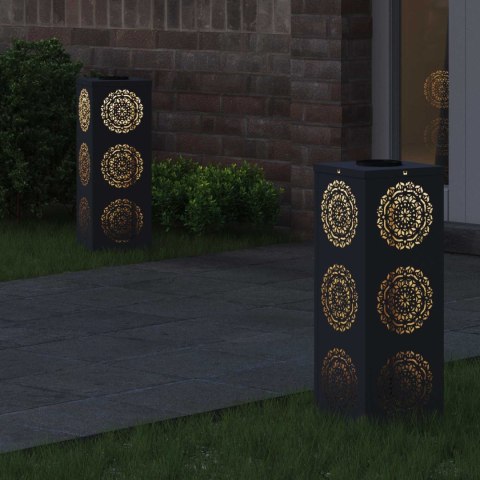 SŁONECZNA LED LAMPA NA ŚCIEŻKĘ 2 PCS ANTRACYT