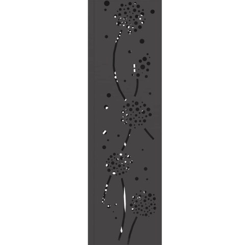 SŁONECZNA LED LAMPA NA ŚCIEŻKĘ 2 PCS CZARNY