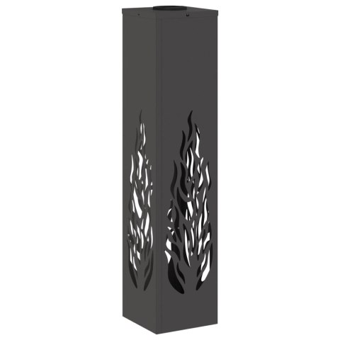 SŁONECZNA LED LAMPA NA ŚCIEŻKĘ 2 PCS CZARNY