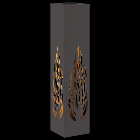 SŁONECZNA LED LAMPA NA ŚCIEŻKĘ 2 PCS CZARNY