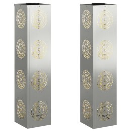 SŁONECZNA LED LAMPA NA ŚCIEŻKĘ 2 PCS GALWANIZOWANY