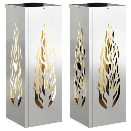 SŁONECZNA LED LAMPA NA ŚCIEŻKĘ 2 PCS GALWANIZOWANY