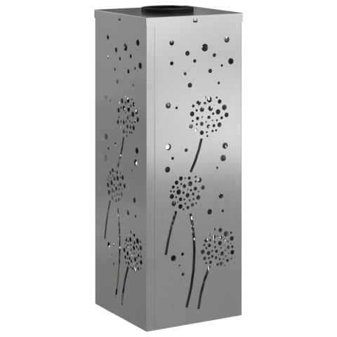 SŁONECZNA LED LAMPA NA ŚCIEŻKĘ 2 PCS SREBRNY GALWANIZOWANY