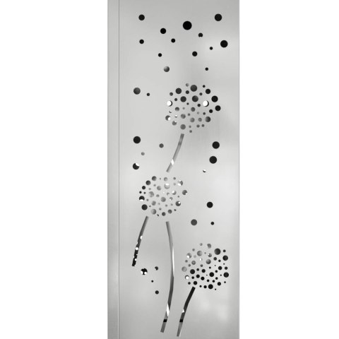 SŁONECZNA LED LAMPA NA ŚCIEŻKĘ 2 PCS SREBRNY GALWANIZOWANY