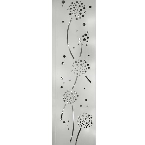 SŁONECZNA LED LAMPA NA ŚCIEŻKĘ 2 PCS SREBRNY GALWANIZOWANY