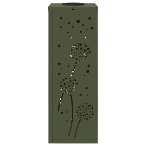 SŁONECZNA LED LAMPA NA ŚCIEŻKĘ 2 PCS ZIELONY OLIWKOWY