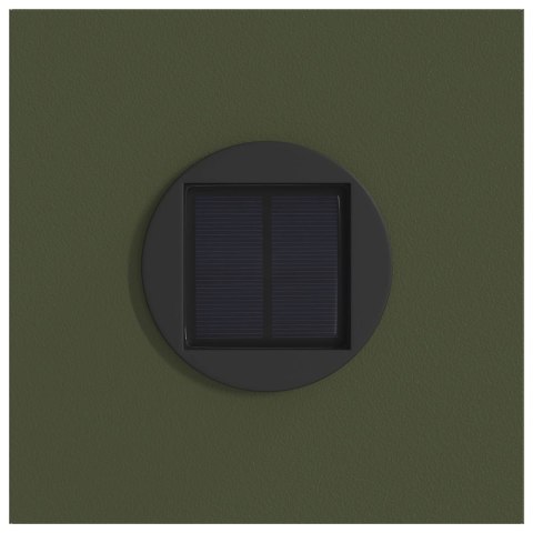 SŁONECZNA LED LAMPA NA ŚCIEŻKĘ 2 PCS ZIELONY OLIWKOWY