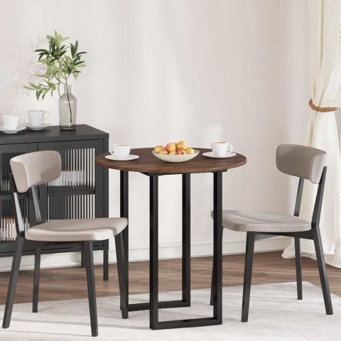 BLAT STOŁU BRĄZOWY DĄB 70X70X1,5CM