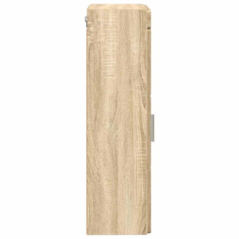 SZAFKA ŚCIENNA ŁAZIENKOWA TULUM DĄB SONOMA 37X 24,5X 86CM
