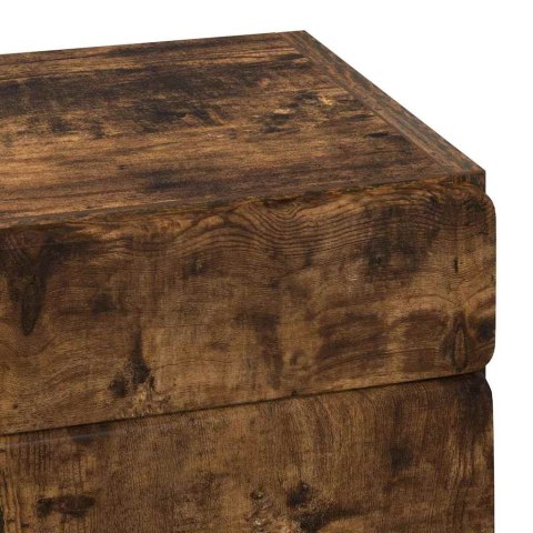 SZAFKA ŚCIENNA ŁAZIENKOWA TULUM DĄB WĘDZONY 37X 24,5X 86CM