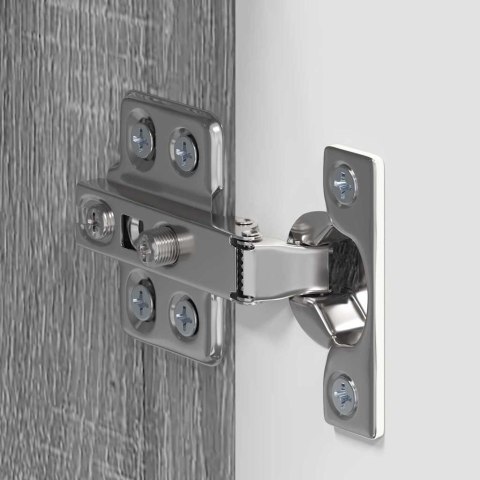 SZAFKA ŚCIENNA ŁAZIENKOWA TULUM SZARY SONOMA 37X 24,5X 86CM