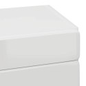 SZAFKA ŚCIENNA ŁAZIENKOWA Z PÓŁKĄ TULUM POŁYSK BIAŁY