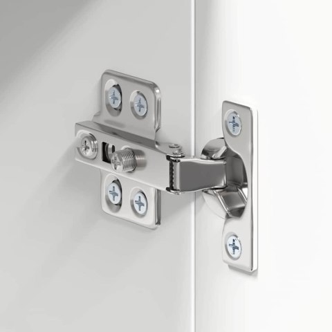 SZAFKA Z LUSTREM DO ŁAZIENKI TULUM BIAŁY 60X 16,5X 78CM