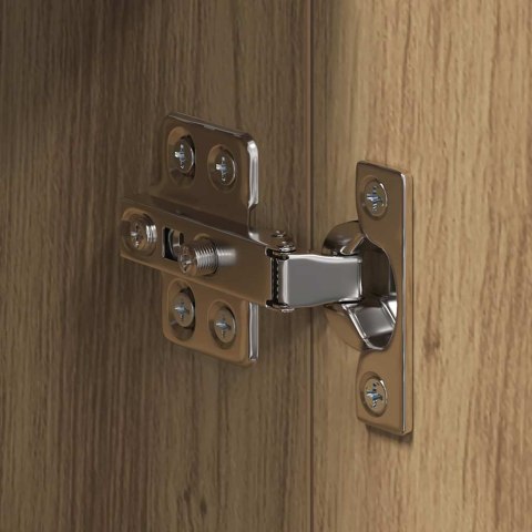 SZAFKA Z LUSTREM DO ŁAZIENKI Z PÓŁKĄ TULUM DĄB RZEMIEŚLNICZY