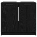 SZAFKA ŁAZIENKOWA Z DRZWIAMI CZARNY DĄB 64,5X 33,5X 59CM