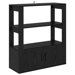 SZAFKA KOMODA CZARNY DĄB 30X80X90CM