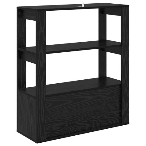 SZAFKA KOMODA CZARNY DĄB 30X80X90CM