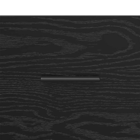 SZAFKA KOMODA CZARNY DĄB 100X30X59,5CM