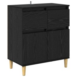 SZAFKA KOMODA CZARNY DĄB 60X35X70CM