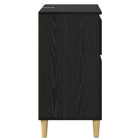 SZAFKA KOMODA CZARNY DĄB 60X35X70CM