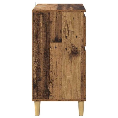 SZAFKA KOMODA STARE DREWNO 60X35X70CM