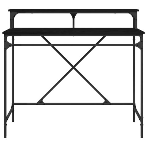 BIURKO CZARNY DĄB 100X50X90CM