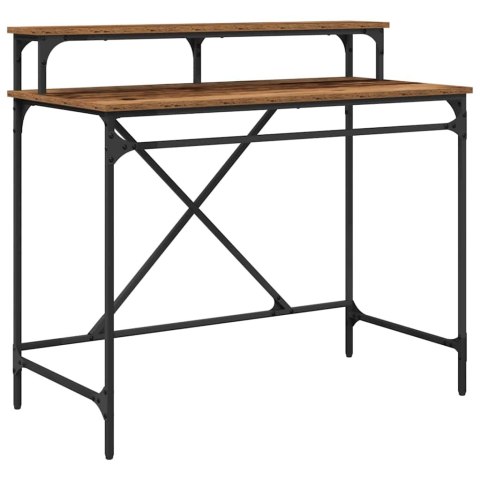 BIURKO STARE DREWNO 100X50X90CM