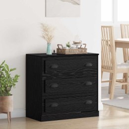 SZAFKA KOMODA CZARNY DĄB 70X35,5X67,5CM